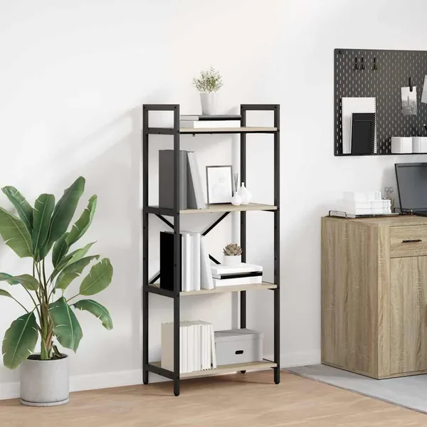 Étagère Chêne Sonoma 56 x 34 x 133,5 cm Bois d'ingénierie