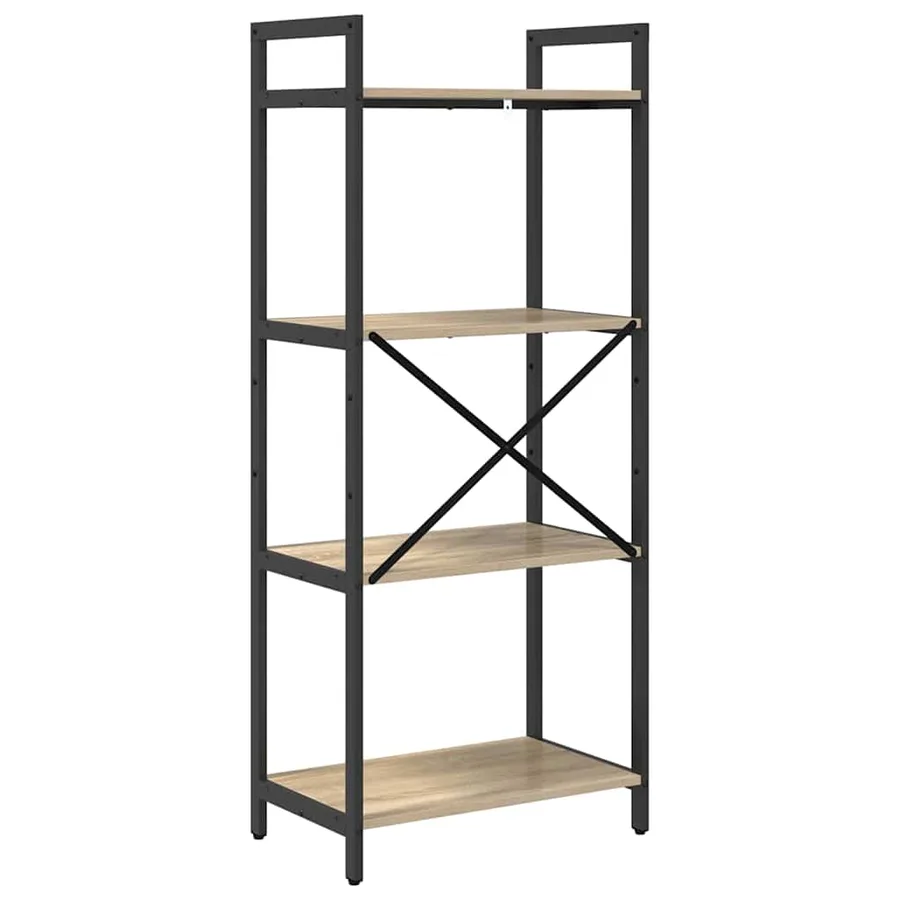 Étagère Chêne Sonoma 56 x 34 x 133,5 cm Bois d'ingénierie - 7