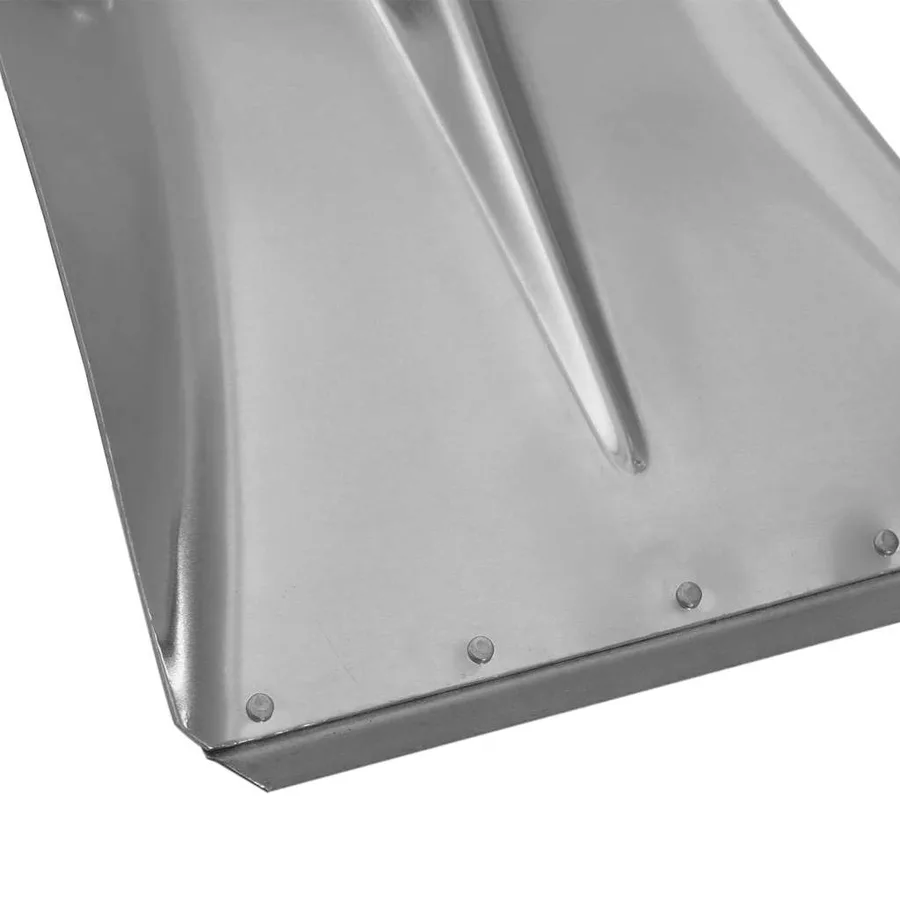 Tête de pelle Argent 45 x 38 cm Aluminium - 9