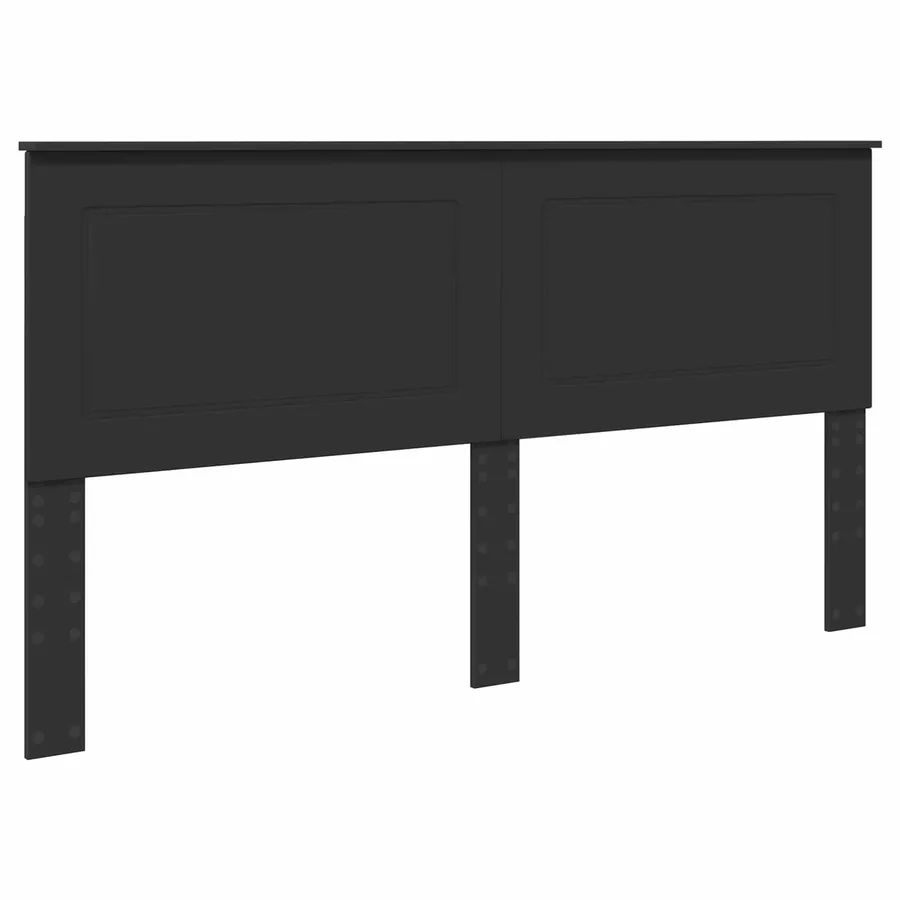 Tête de lit Chêne Noir 100 cm Bois d’ingénierie - 2