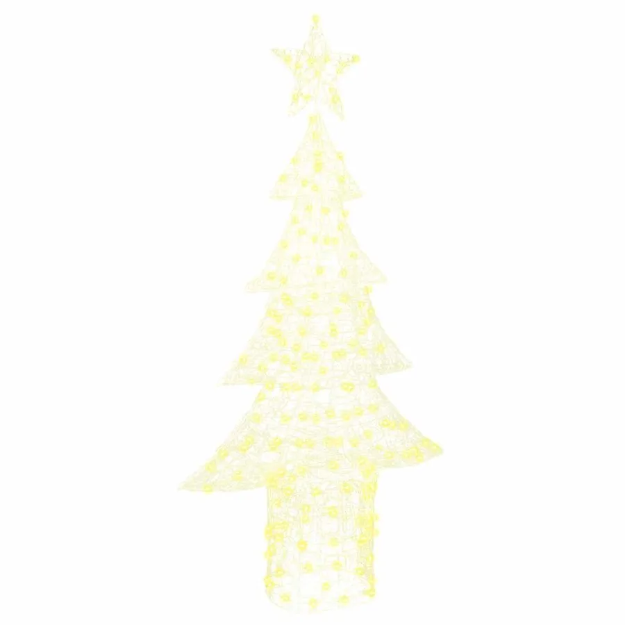 Sapin de Noël avec 240 LED Blanc chaud 150 cm Acrylique - 2