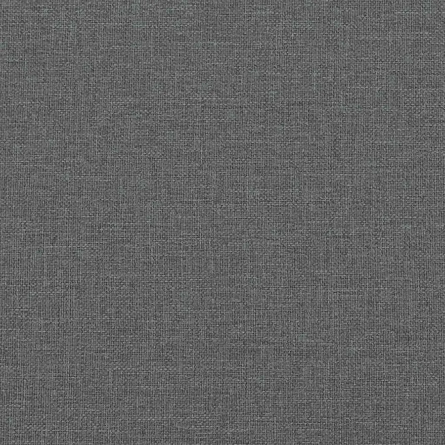 Chaise de relaxation avec tabouret Gris foncé Tissu - 11