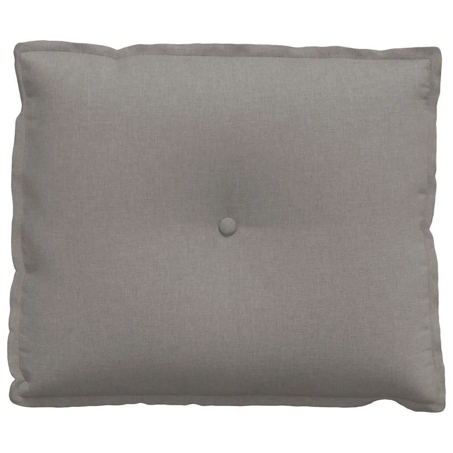 Coussin de Dos Taupe 60 x 19 x 50 cm tissu - 5