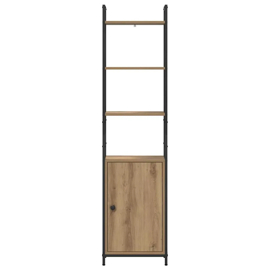Bibliothèque 6 niveaux 40 x 24 x 161 cm Bois d'ingénierie - 6