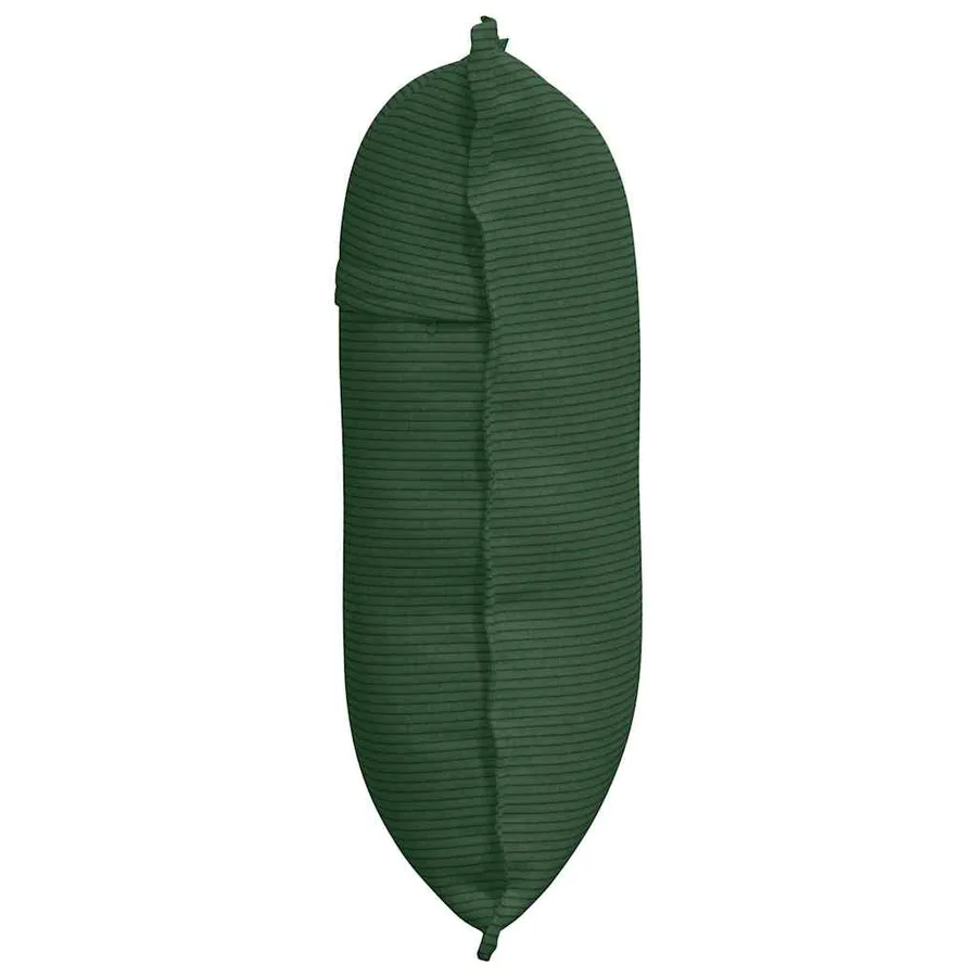 Coussin de Dos Vert Jungle 60 x 50 cm Tissu en velours côtelé - 6