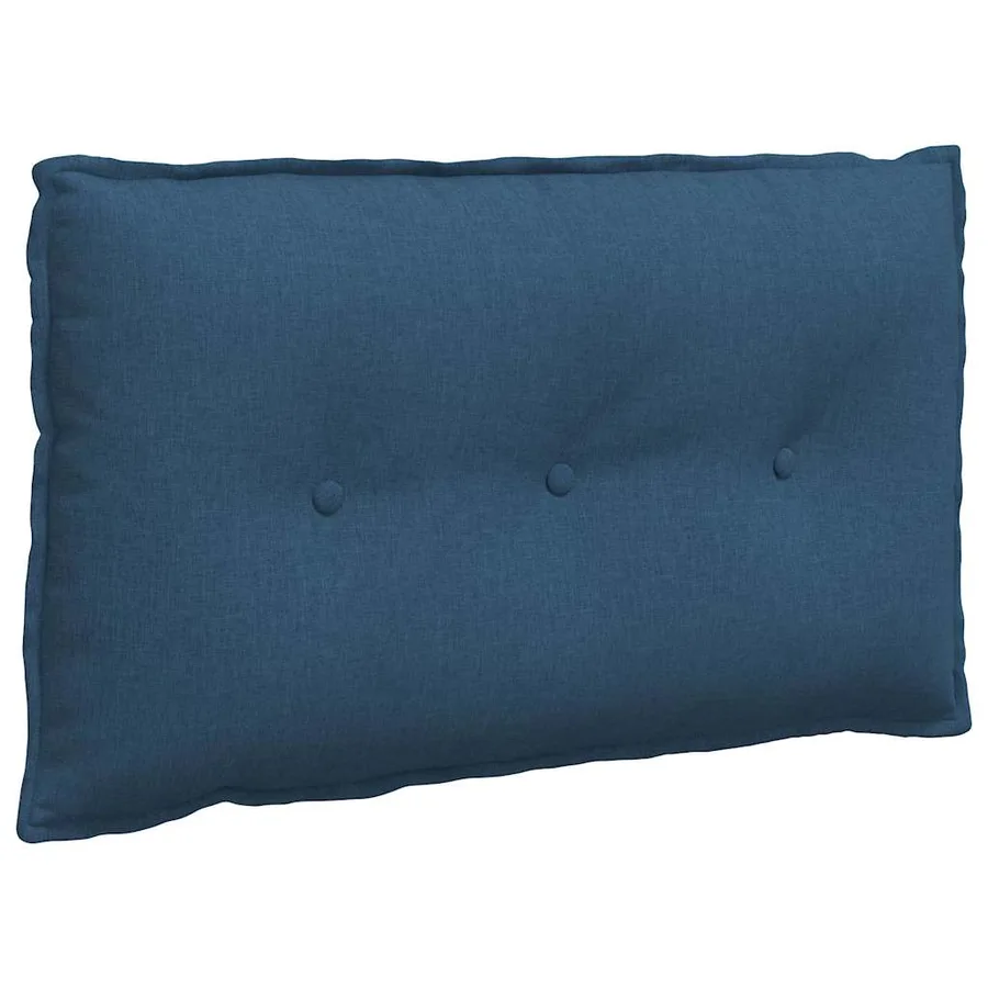 Coussin de Dos Bleu 80 x 19 x 50 cm tissu - 2