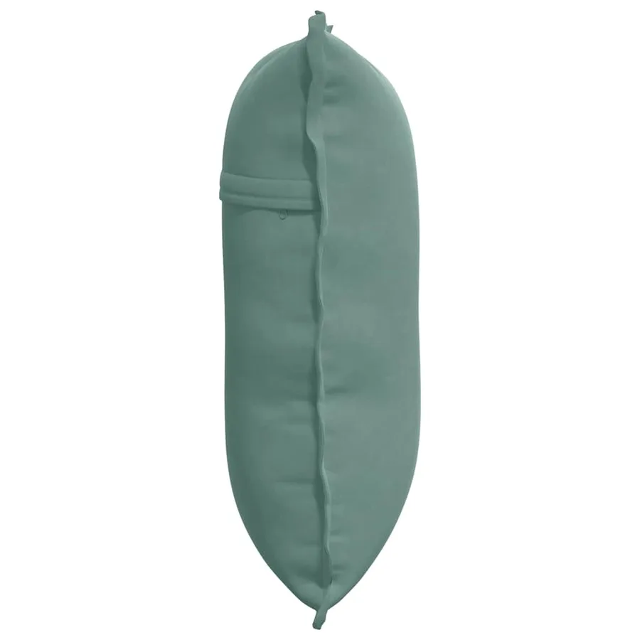 Coussin de Dos Vert Mer 60 x 50 cm Tissu en velours côtelé - 6