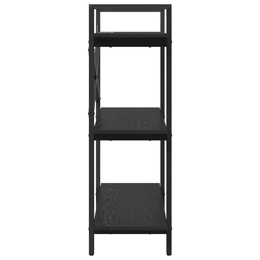 Étagère Chêne noir 100 x 33,5 x 102 cm Bois d'ingénierie - 6