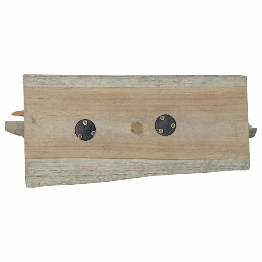 Étoile de Noël Marron 43,5 x 13,5 x 59 cm Bois de teck massif - 10