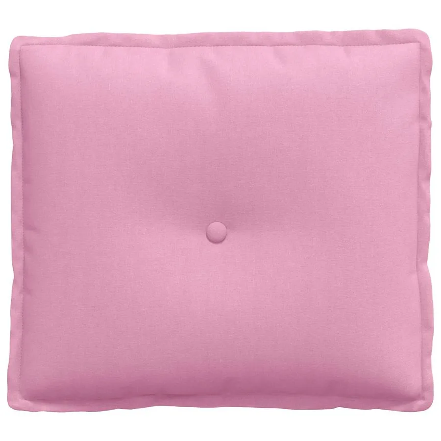 Coussin de Dos Rose 50 x 19 x 45 cm tissu - 5