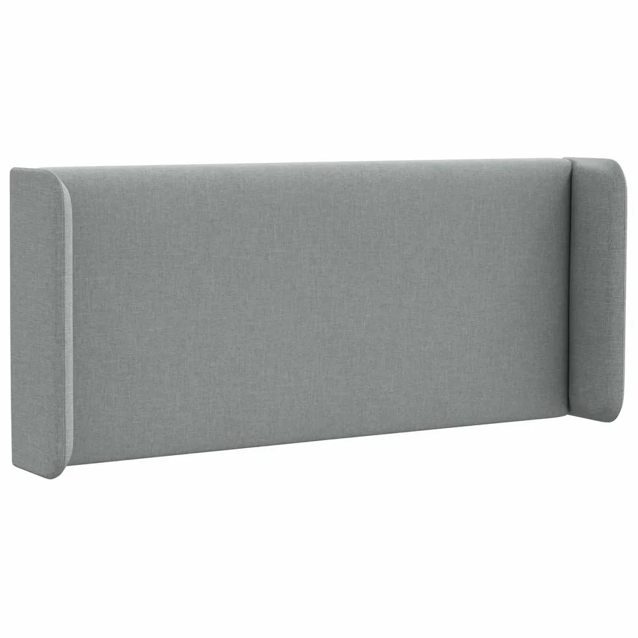 Oreille de tête de lit Gris 40,5 x 40,5 x 4 cm tissu - 3