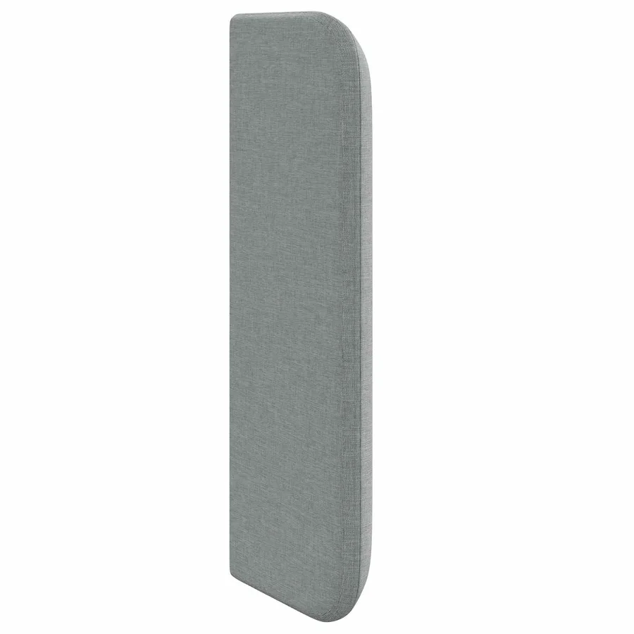 Oreille de tête de lit Gris 40,5 x 40,5 x 4 cm tissu - 5
