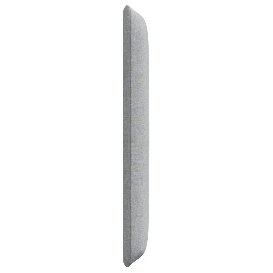Oreille de tête de lit Gris 40,5 x 40,5 x 4 cm tissu - 6