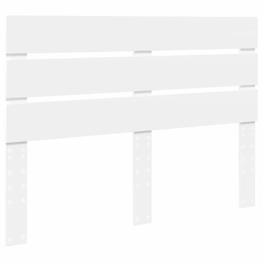 Tête de lit Blanc Bois d'ingénierie - 2