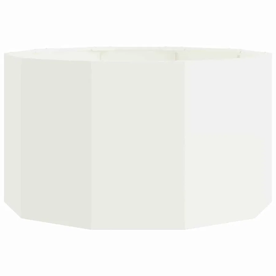 Jardinière Blanc 90 x 90 x 50 cm Acier - 5