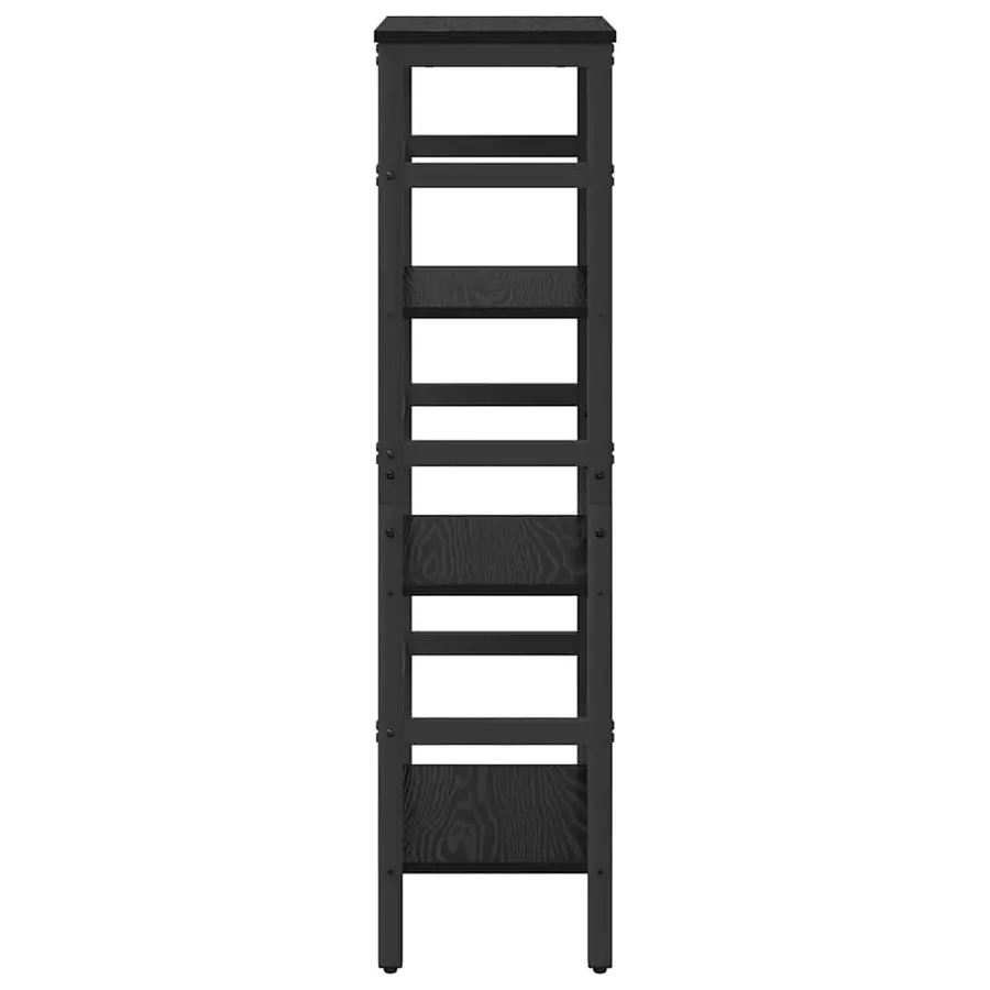 Étagère Chêne noir 40 x 29,5 x 115 cm Bois d'ingénierie - 6