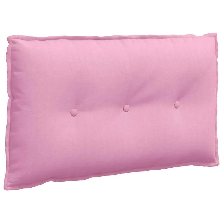 Coussin de Dos Rose 80 x 19 x 50 cm tissu - 2
