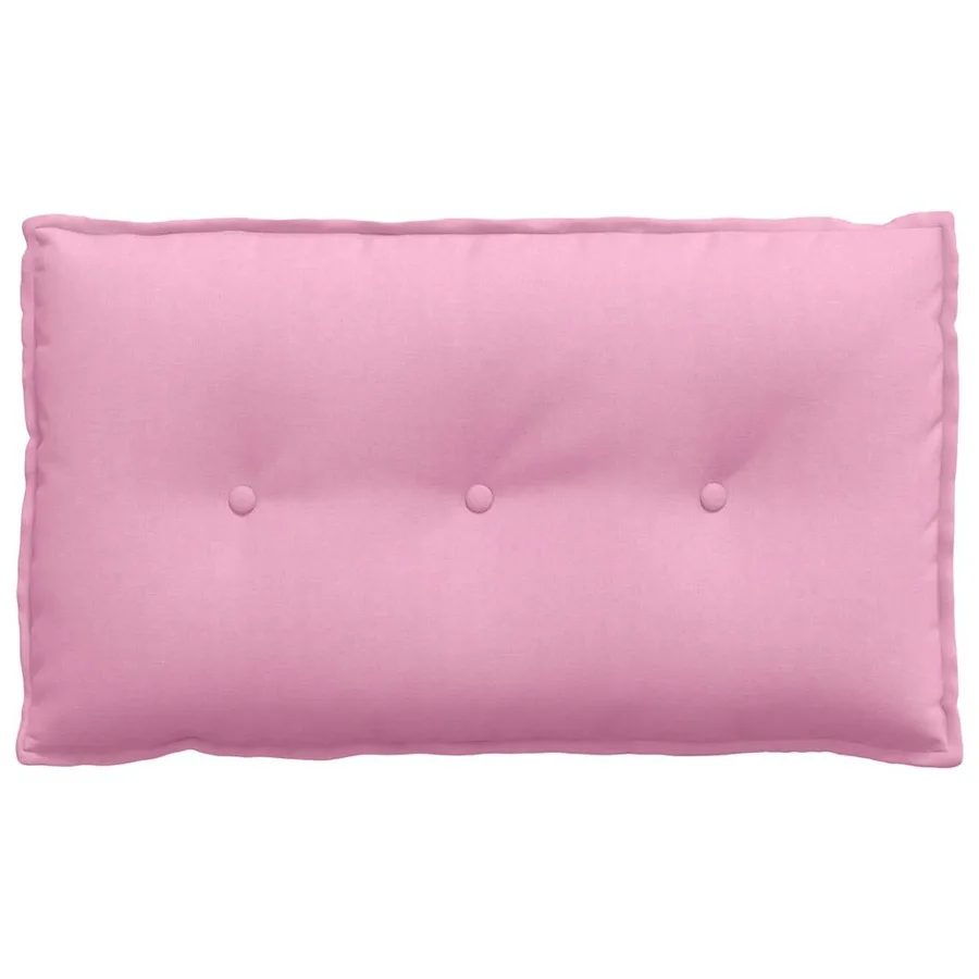 Coussin de Dos Rose 80 x 19 x 50 cm tissu - 5