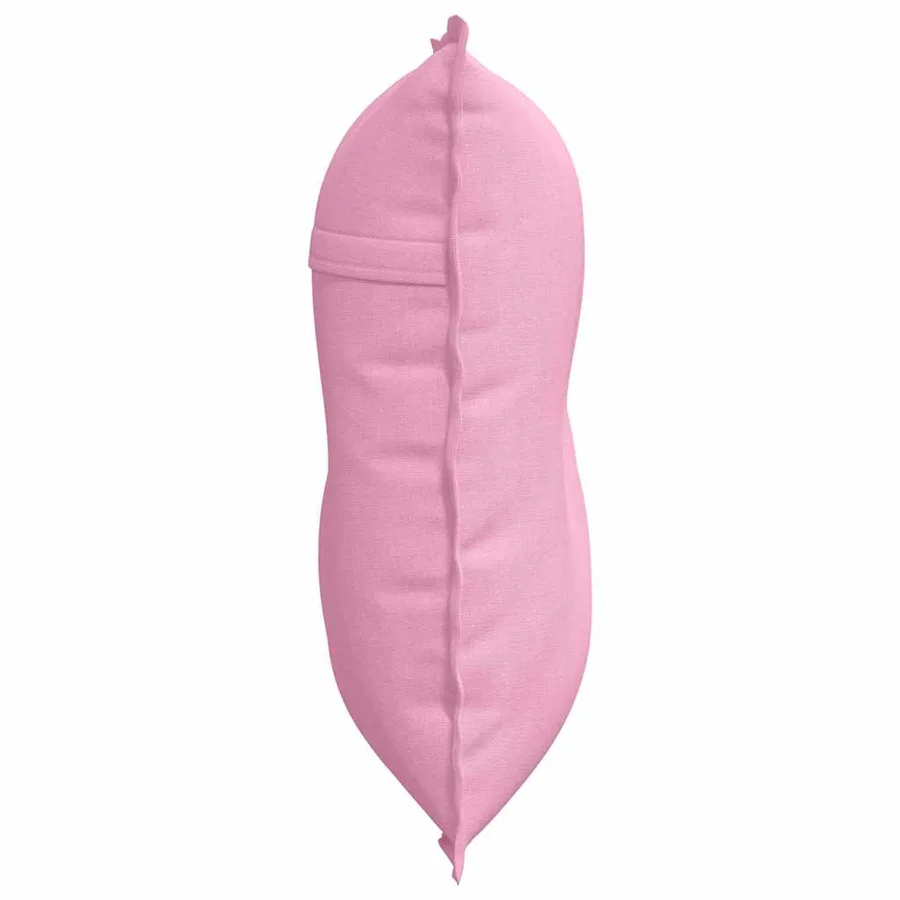 Coussin de Dos Rose 80 x 19 x 50 cm tissu - 6