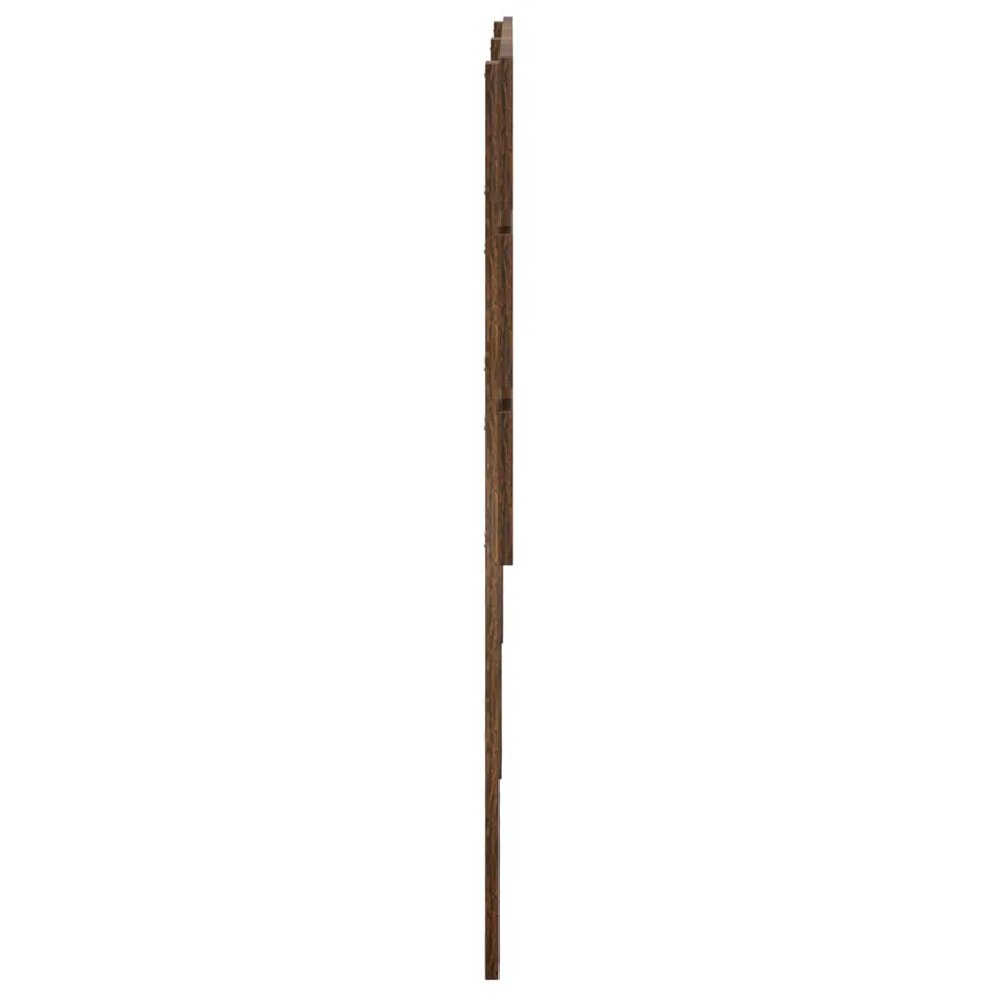 Tête de lit Chêne fumé 100 cm Bois d'ingénierie - 5
