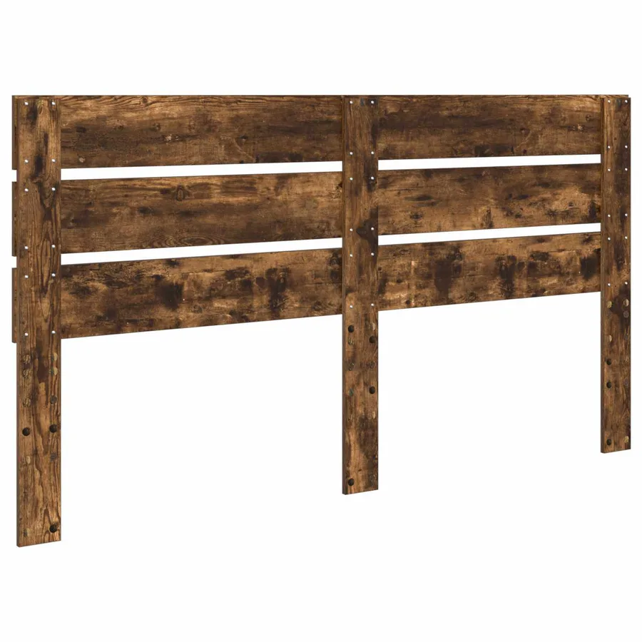 Tête de lit Chêne fumé 100 cm Bois d'ingénierie - 6