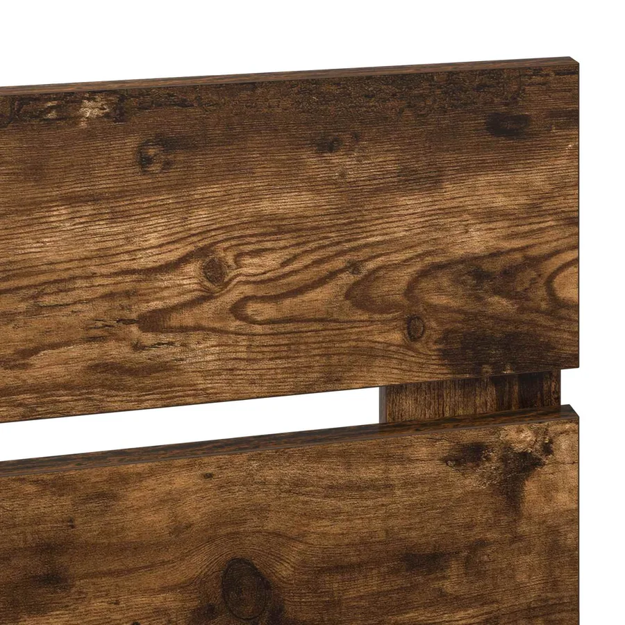 Tête de lit Chêne fumé 100 cm Bois d'ingénierie - 7