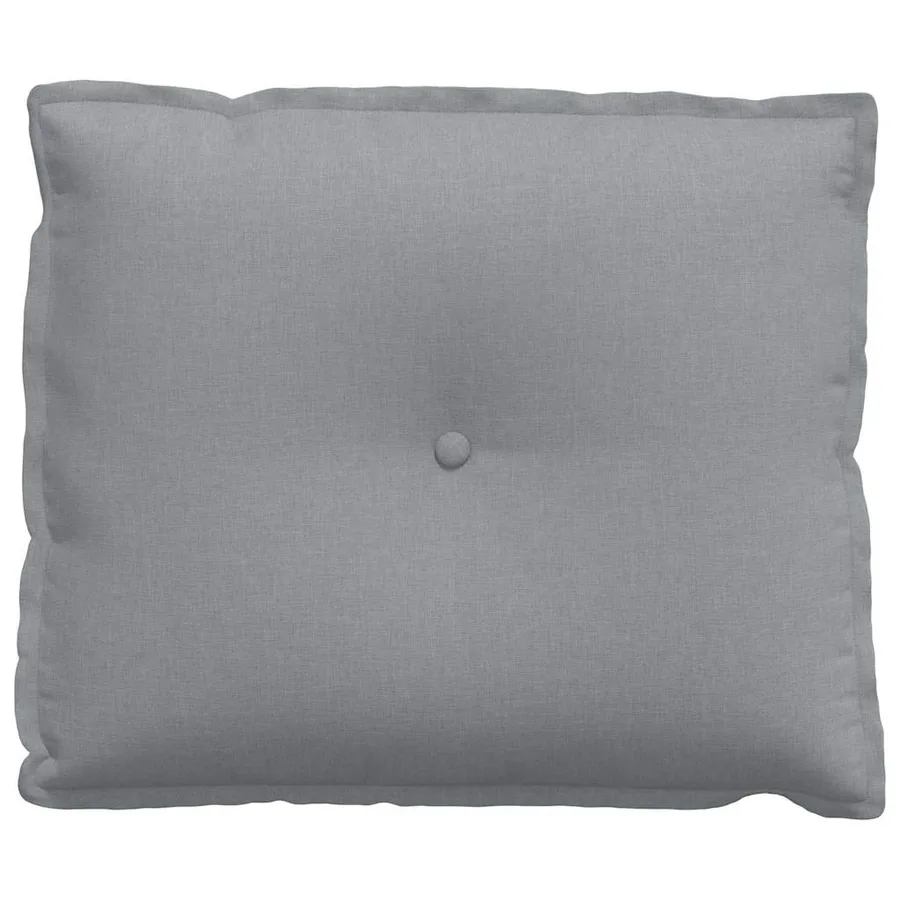 Coussin de Dos Gris clair 60 x 19 x 50 cm tissu - 5