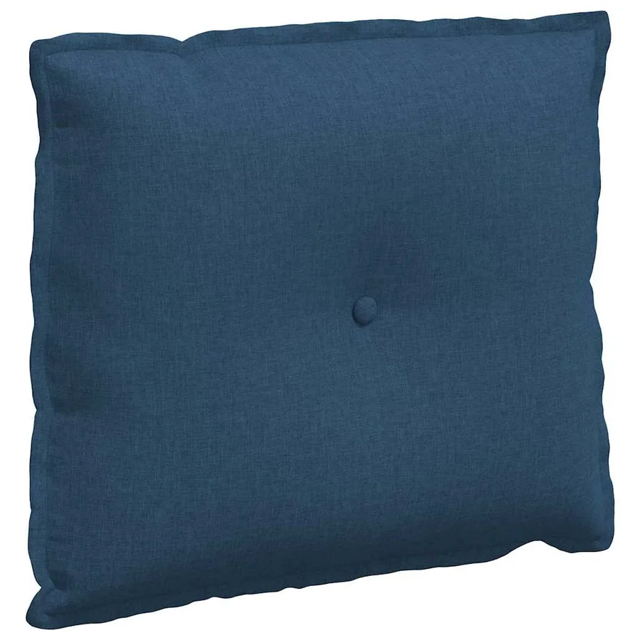 Coussin de Dos Bleu 60 x 19 x 50 cm tissu - 2