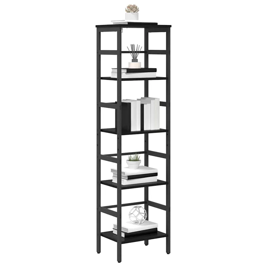 Étagère Chêne noir 40 x 29,5 x 149 cm Bois d'ingénierie - 3