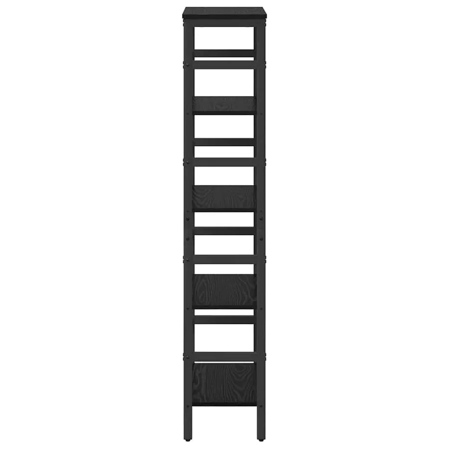 Étagère Chêne noir 40 x 29,5 x 149 cm Bois d'ingénierie - 6