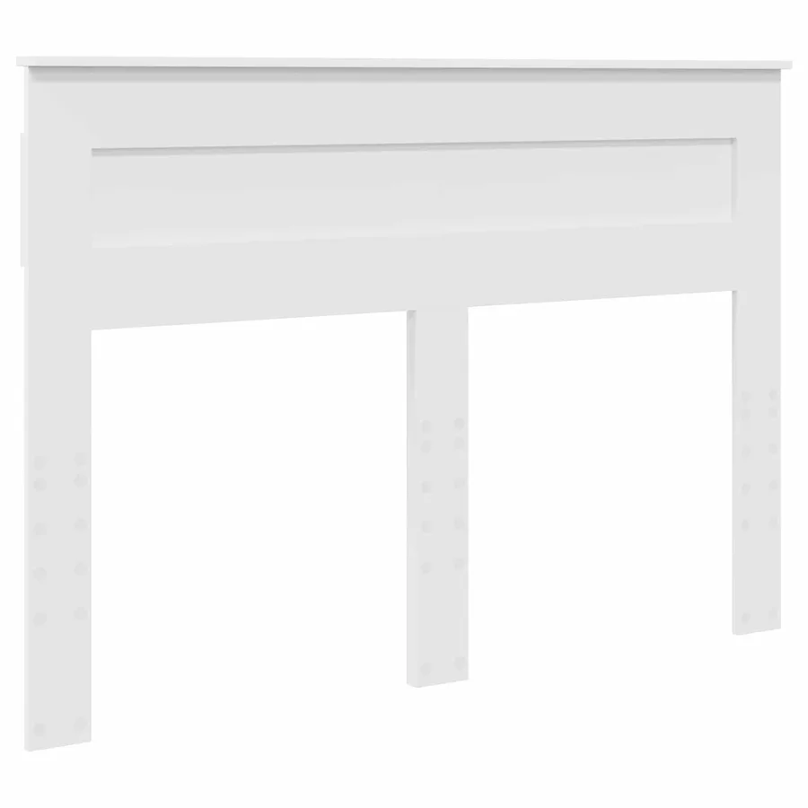 Tête de lit Blanc Bois d'ingénierie - 2