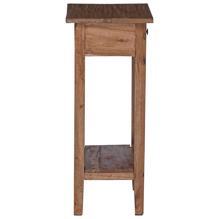 Support de Plante Marron 34 x 25 x 52 cm Bois d'Acajou - 6