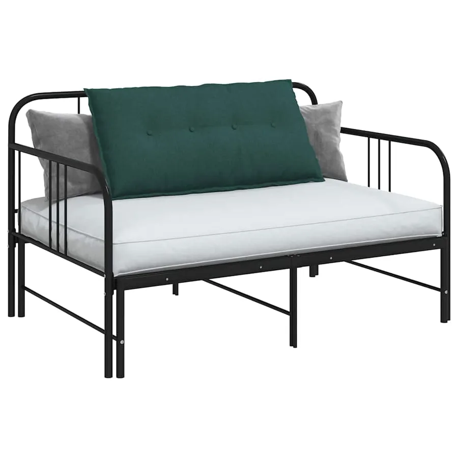 Coussin de Dos Vert foncé 100 x 19 x 50 cm tissu - 3