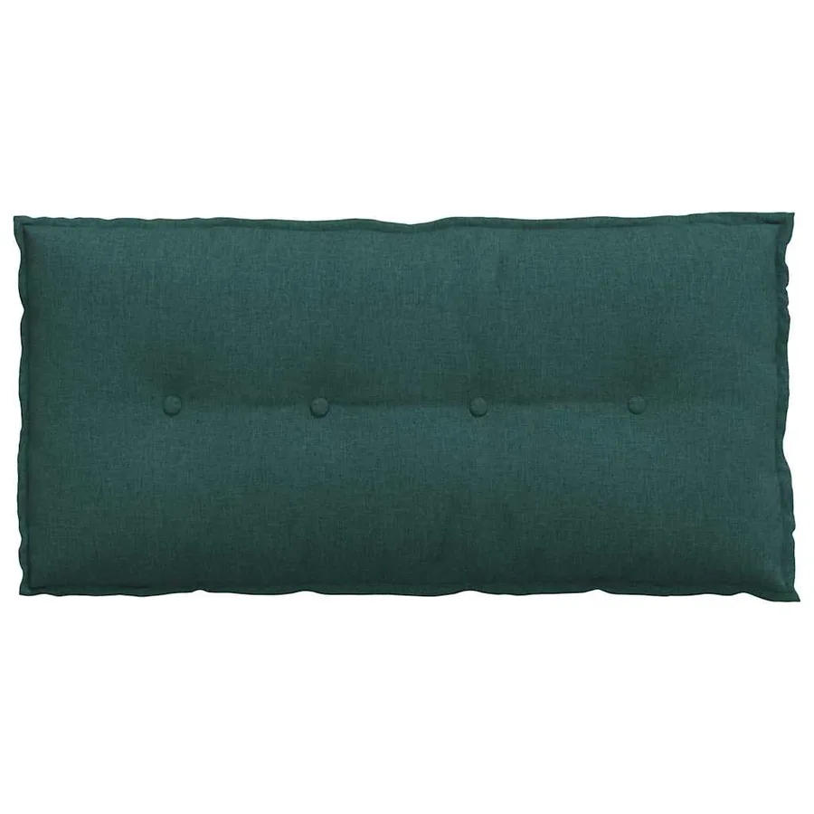 Coussin de Dos Vert foncé 100 x 19 x 50 cm tissu - 6
