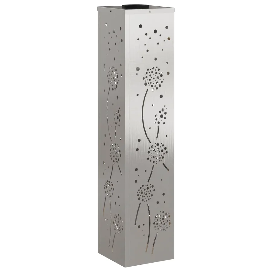 Lumière de chemin LED solaire 2 pcs Blanc chaud 18 x 18 x 80 cm - 4
