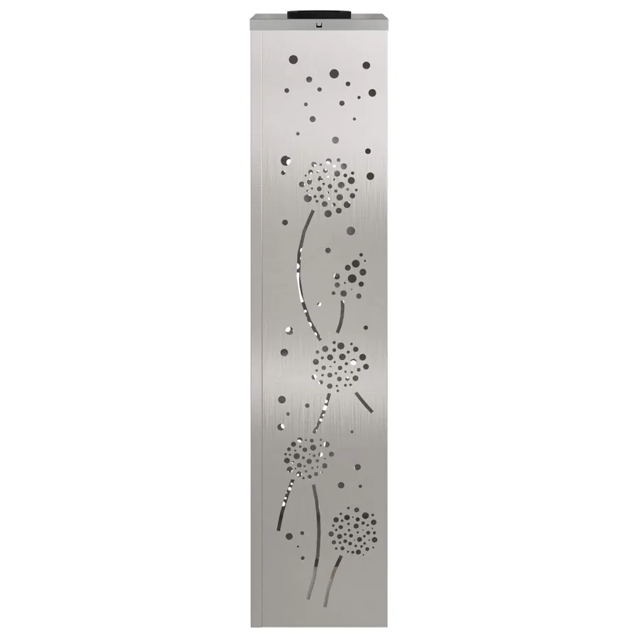 Lumière de chemin LED solaire 2 pcs Blanc chaud 18 x 18 x 80 cm - 6