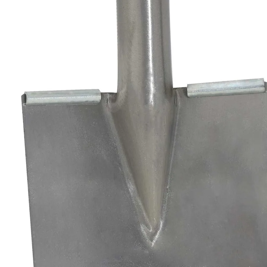 Tête de pelle 4 pcs Argent 43 x 17 cm Acier enduit de poudre - 10