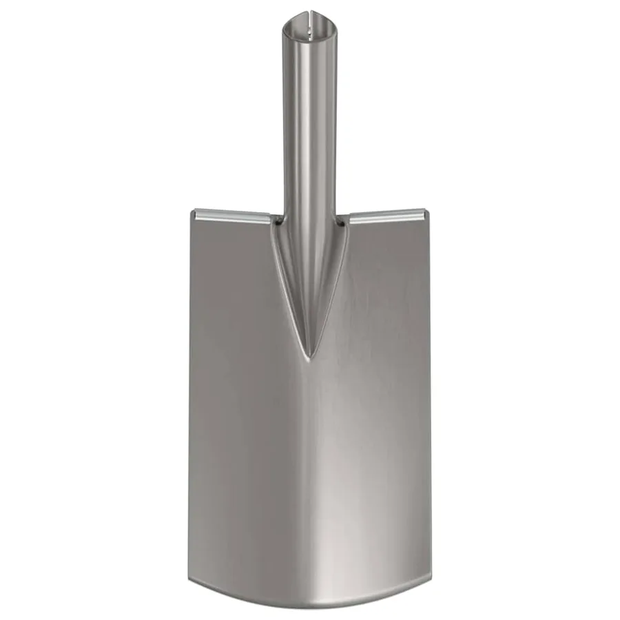 Tête de pelle 4 pcs Argent 43 x 17 cm Acier enduit de poudre - 6