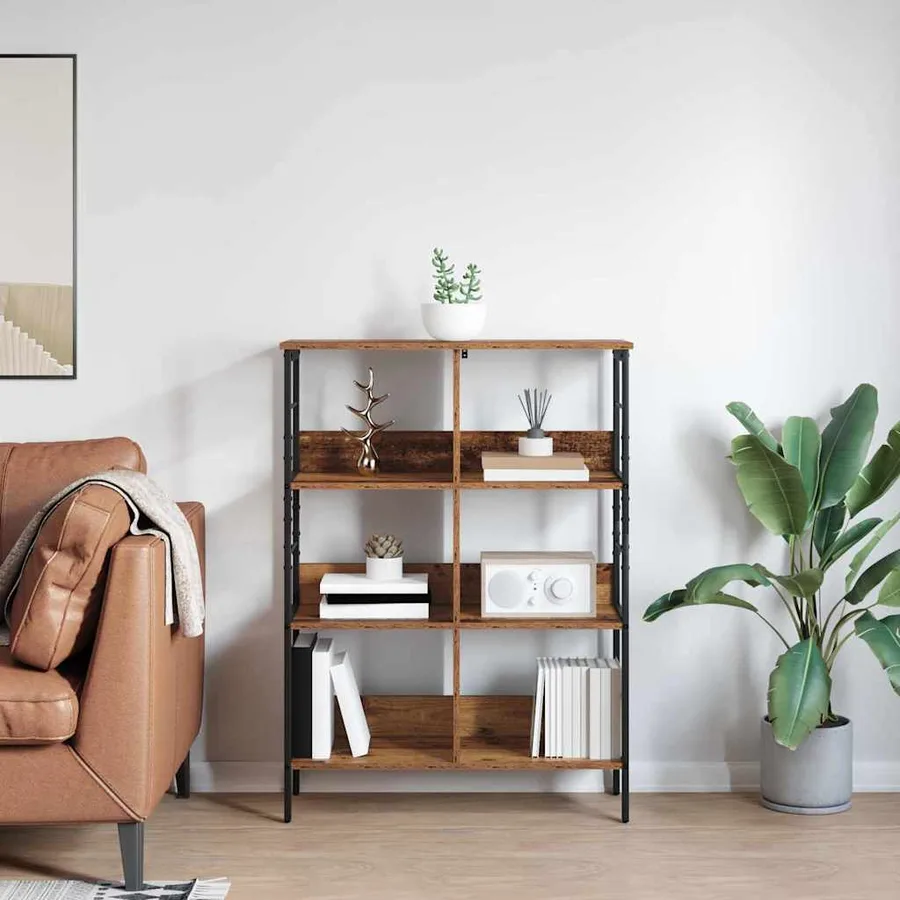 Étagère Bois Ancien 82 x 32 x 112 cm Bois d'ingénierie - 4