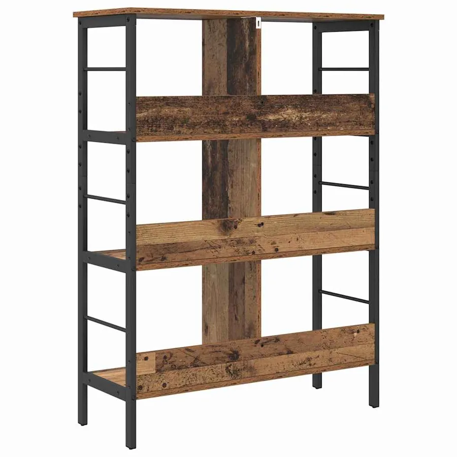 Étagère Bois Ancien 82 x 32 x 112 cm Bois d'ingénierie - 7