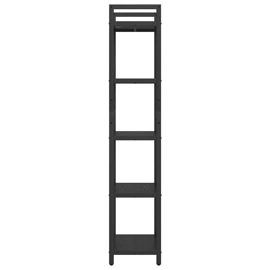 Étagère Chêne noir 56 x 34 x 171 cm Bois d'ingénierie - 6