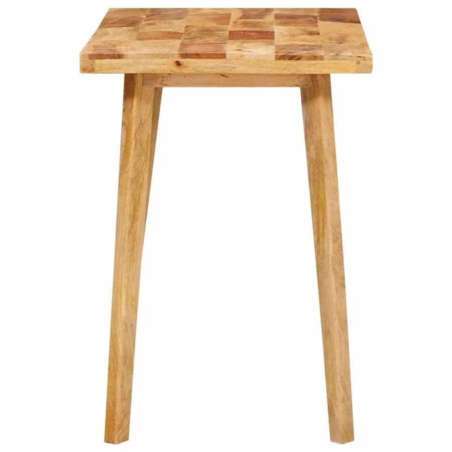 Table à dîner Naturel 100 x 55 x 75 cm Bois de mangue massif - 6