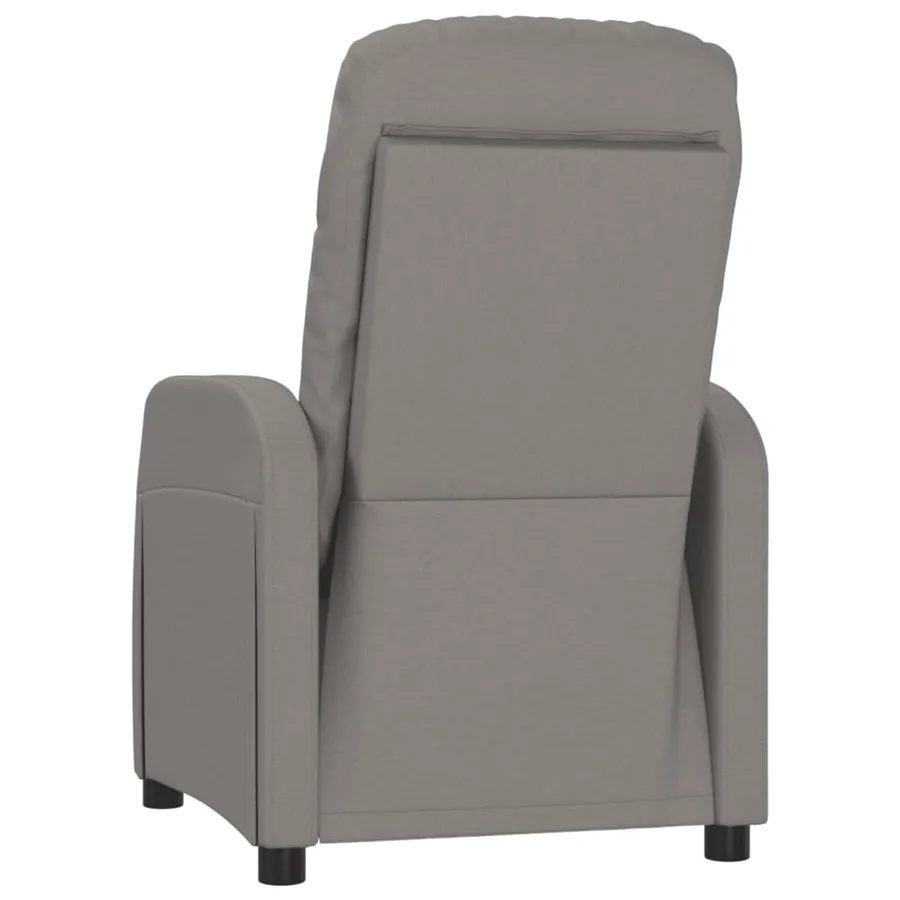 Fauteuil inclinable Taupe Tissu - 5