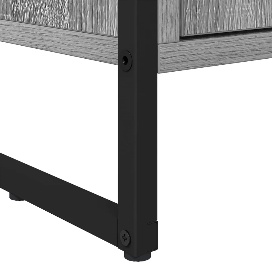 Armoires Hautes Gris Sonoma 79 x 36 x 200 cm Bois d'ingénierie - 8