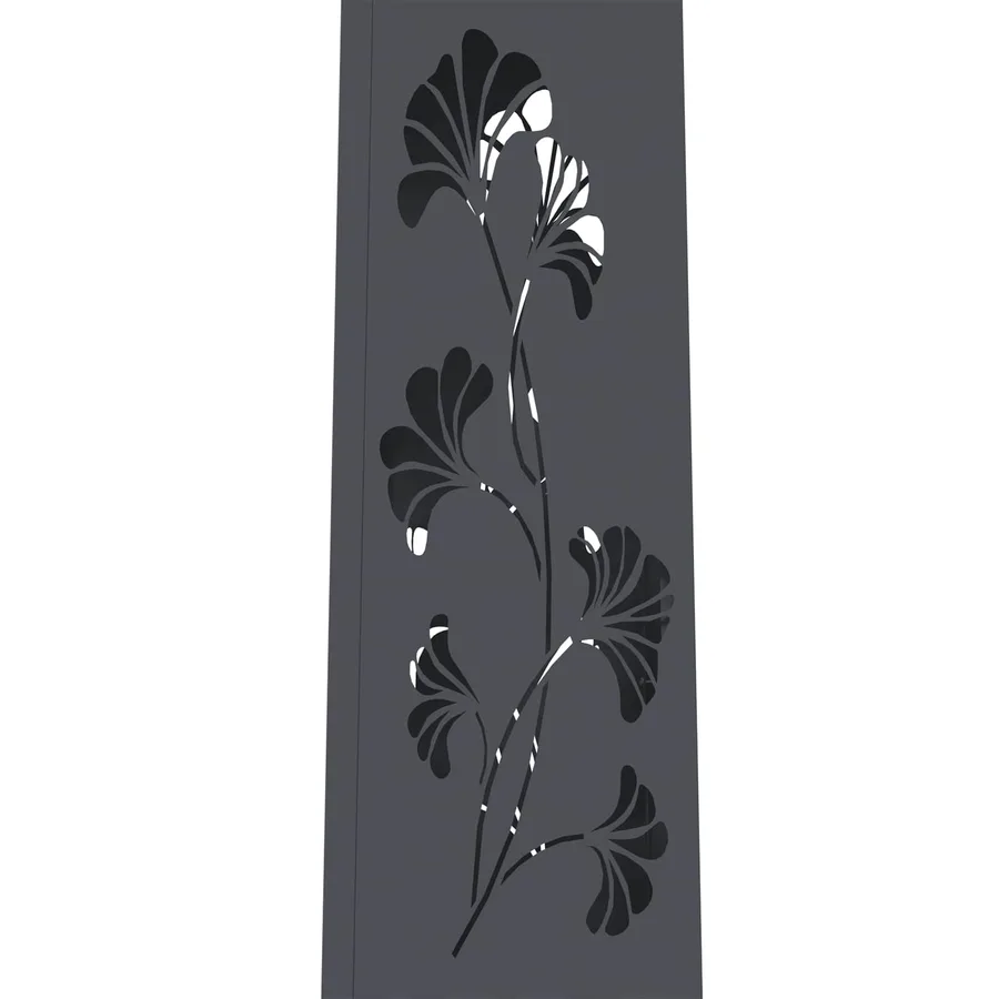 Lumière de chemin LED solaire 2 pcs Blanc chaud 18 x 18 x 80 cm - 11
