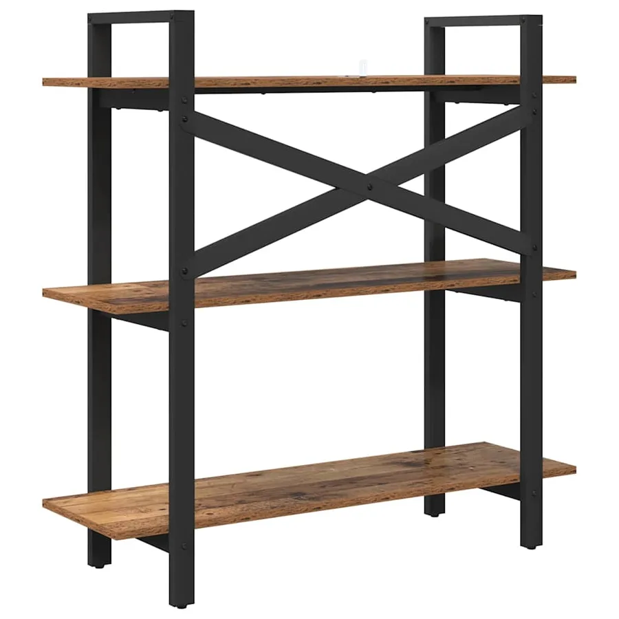 Étagère Bois Ancien 100 x 33,5 x 102 cm Bois d'ingénierie - 7