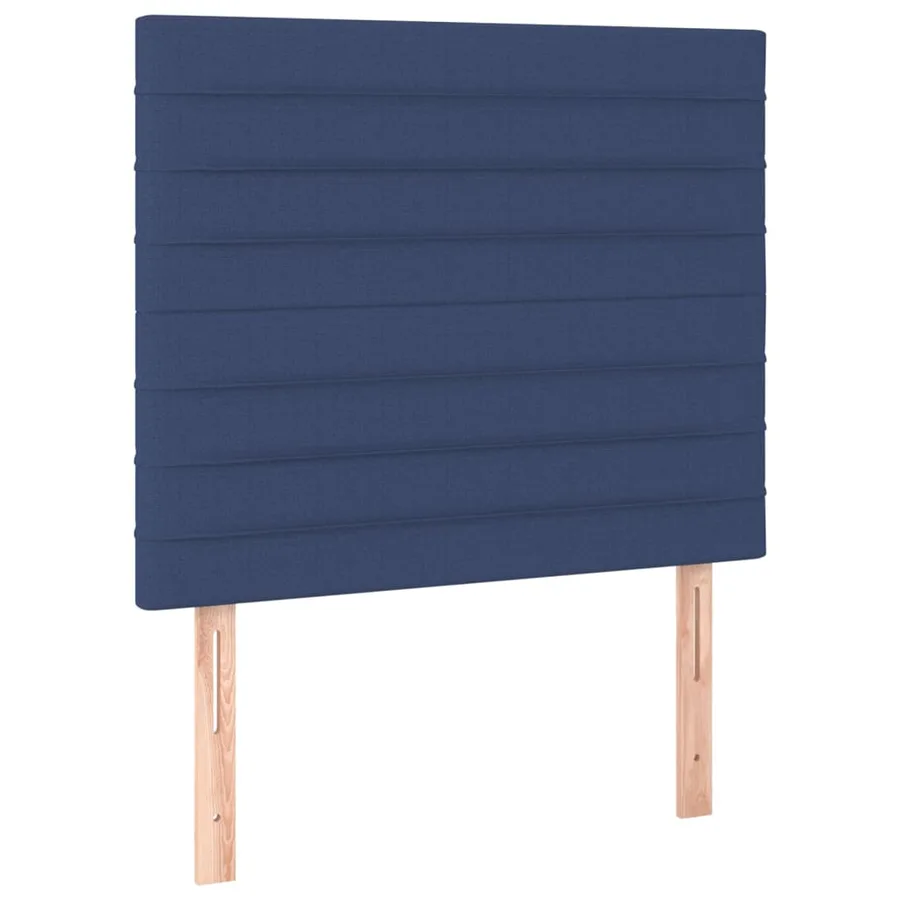 Tête de lit Bleu 100x5x118/128 cm Tissu - 2