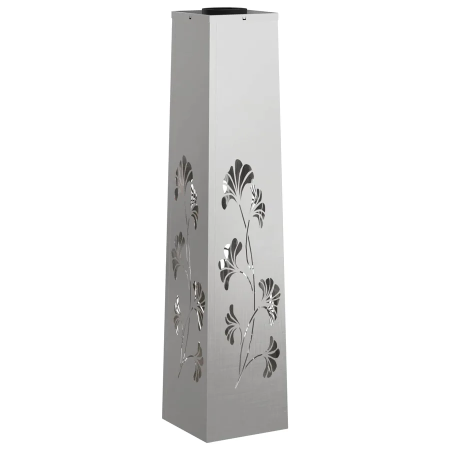 Lumière de chemin LED solaire 2 pcs Blanc chaud 18 x 18 x 80 cm - 4