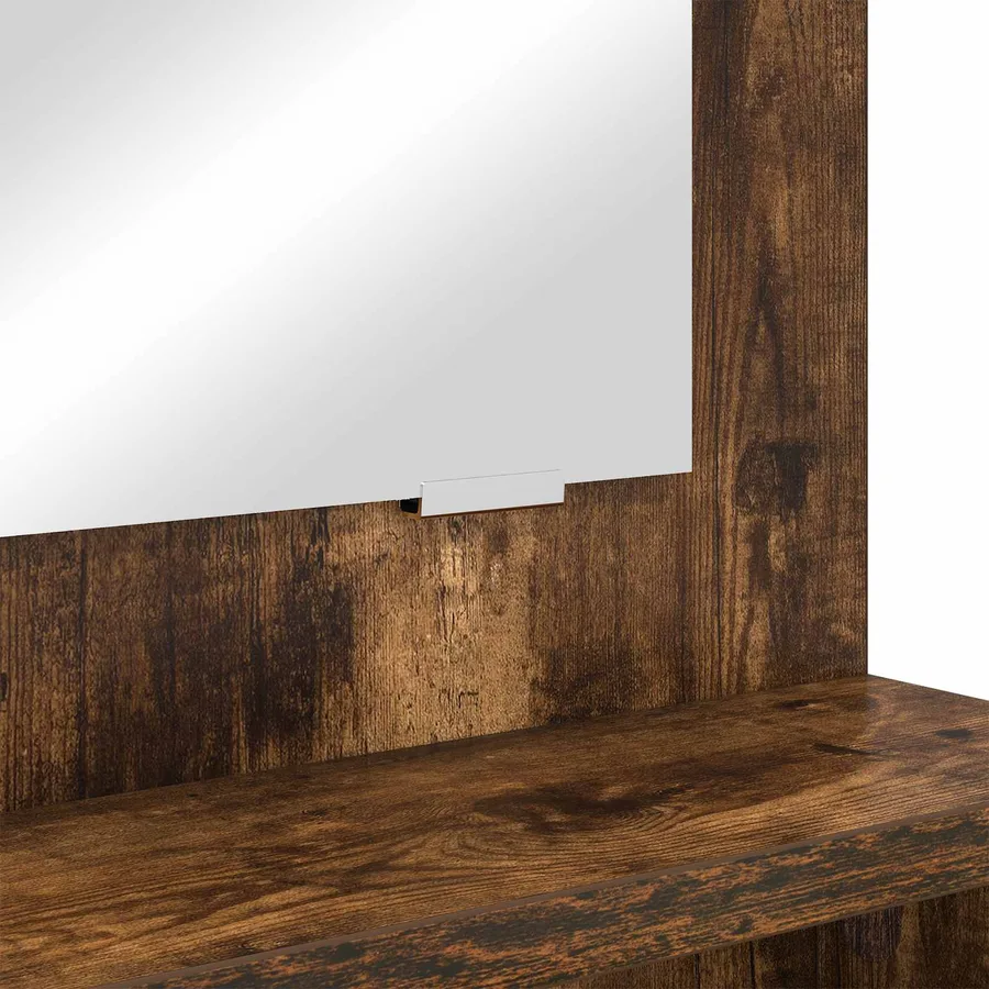 Tables de maquillage pour chambre Chêne fumé 80 x 39,6 x 135 cm - 11