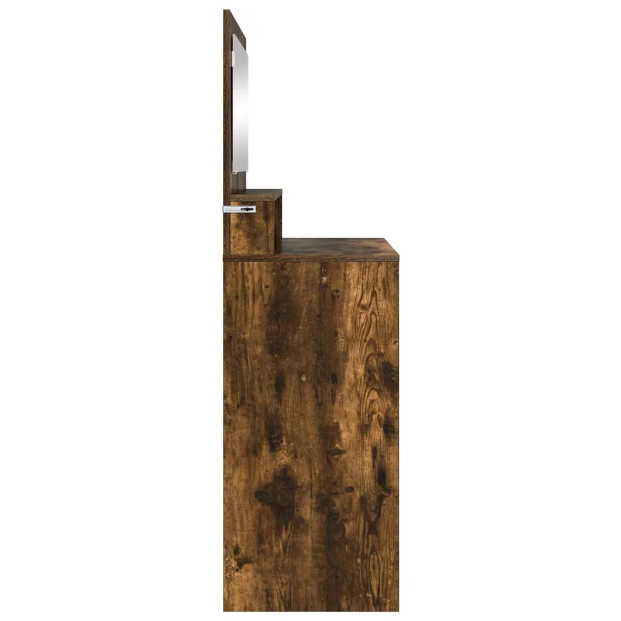Tables de maquillage pour chambre Chêne fumé 80 x 39,6 x 135 cm - 7
